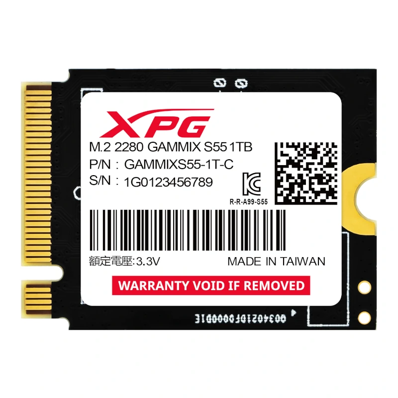 Adata Xpg Ssd Gammix S55 1tb Gen4x4 M2 2230